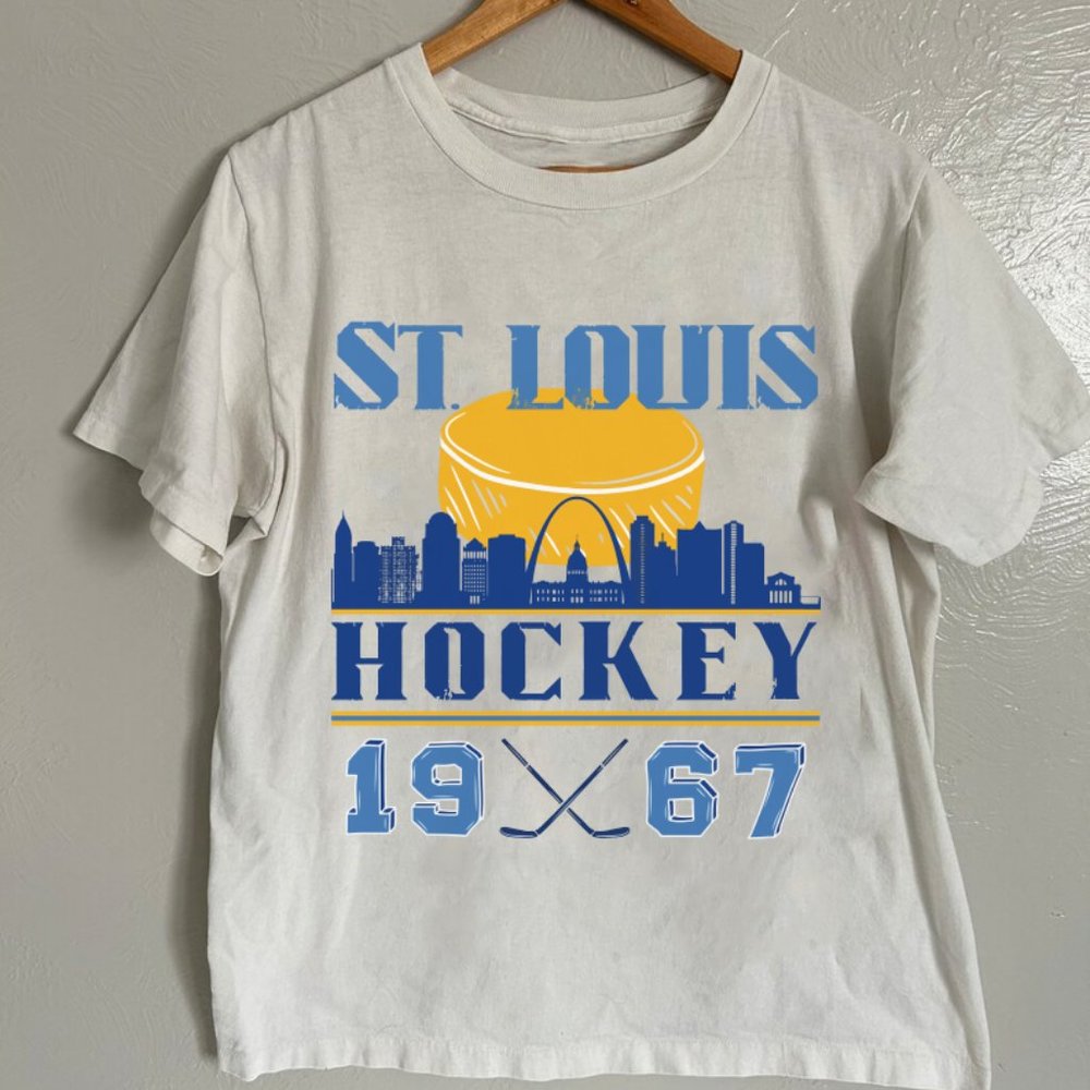 Vintage Style Saint Louis Hockey St Louis Blues St Louis Blues 1967 shirt tee